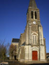Church in Louplande, France
